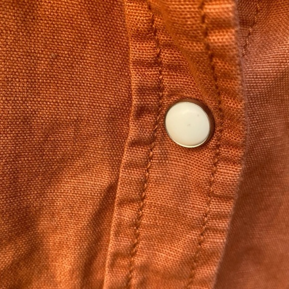 LOLA RIVER Western Classic Pearl Snap Button Up Shirt I Size: S - Picture 4 of 7